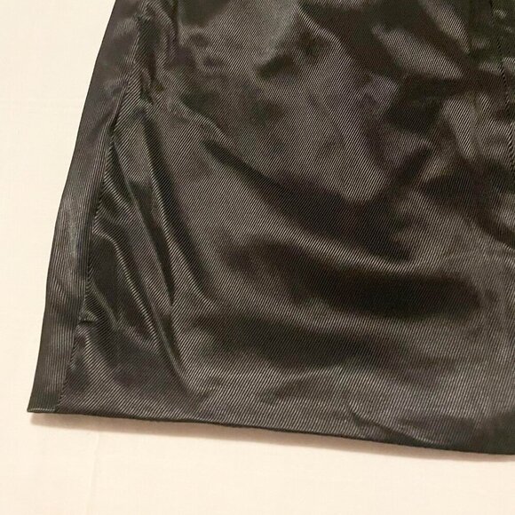Dynamite High Waisted Shiny Twill Tulip Skirt Womens Size 7 - Picture 12 of 15